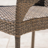 Outdoor Wicker Stacking Chairs (Set of 4) - NH182103