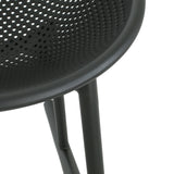 Ermon Indoor & Outdoor Polypropelene Plastic Rocking Chairs, Set of 2