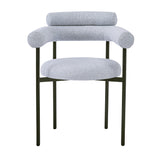 Contemporary Upholstered Dining Chair – Soft Cushioned Seat & Back