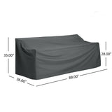 Chilla Outdoor Patio Rectangle 3-seater Sofa Cover