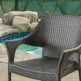 Outdoor Wicker Stacking Chairs (Set of 4) - NH182103