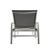Outdoor Mesh and Aluminum Chaise Lounge - NH341503