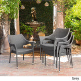 Outdoor Wicker Stacking Chairs (Set of 4) - NH182103