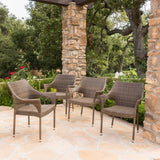 Outdoor Wicker Stacking Chairs (Set of 4) - NH182103