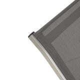 Outdoor Mesh and Aluminum Chaise Lounge - NH341503