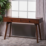 Walnut Finished Acacia Wood Console Table - NH498003