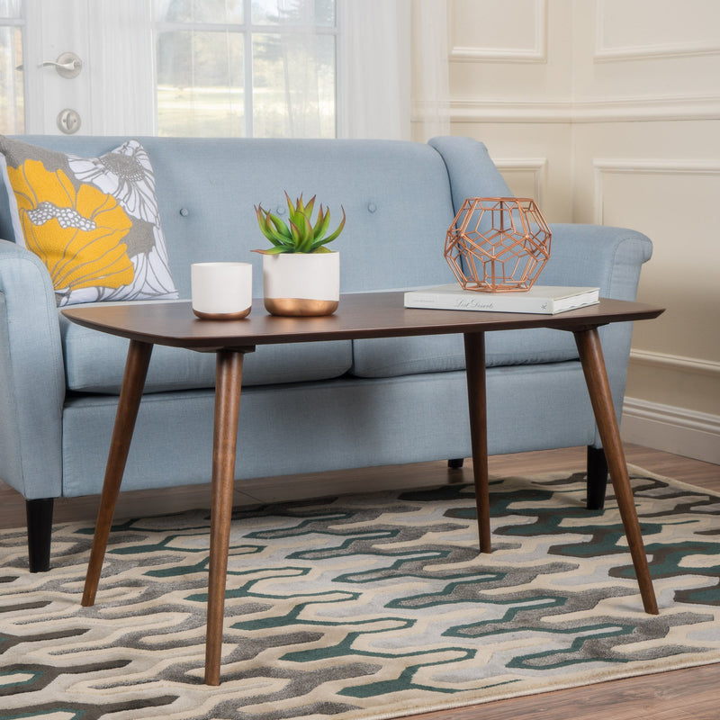 Wood Finished High Coffee Table - NH319992