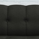 Mid-Century Modern 3-Piece Chairs & Couch Fabric Living Room Set - NH217303