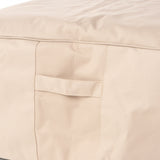 Outdoor Beige Waterproof Fabric Lounge Set Cover - NH181103