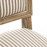 Weathered Dark Coffee Stripe Dining Chairs (Set of 2) - NH641592