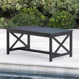 Outdoor Finished Acacia Wood Coffee Table - NH117203