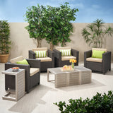 4-Seater Outdoor Chat Set with Side Tables - NH254003