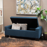 Tufted Fabric Storage Ottoman Bench - NH005992