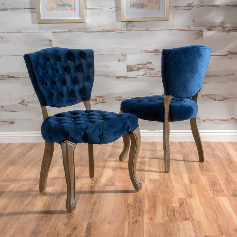 Tufted Velvet Dining Chair (set of 2) - NH478992