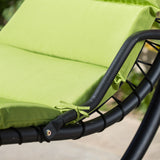 Steel Hanging Lounge Chair with Cushion - NH661592