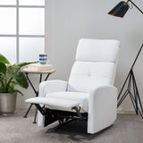Contemporary Pillow Top Leather Recliner - NH206692