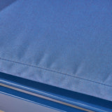 Outdoor Acacia Wood Folding Adirondack Chairs with Cushions - NH136403