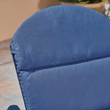 Outdoor Acacia Wood Folding Adirondack Chairs with Cushions - NH136403