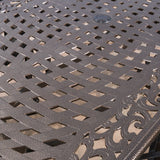 Bronze Cast Aluminum Rectangle Table - NH691892
