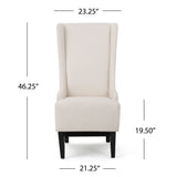 Traditional Design High Back Fabric Dining Chair - NH449992