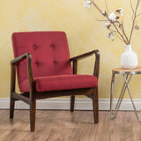 French-Style Contemporary Fabric Club Chair - NH070003
