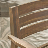 Outdoor 3 Piece Acacia Wood Bistro Set - NH920503