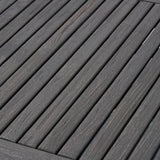 Outdoor 6-Seater Acacia Wood Expandable Dining Set - NH705603