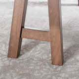 Farmhouse Faux Wood Dining Table with A-Frame Legs - NH087003