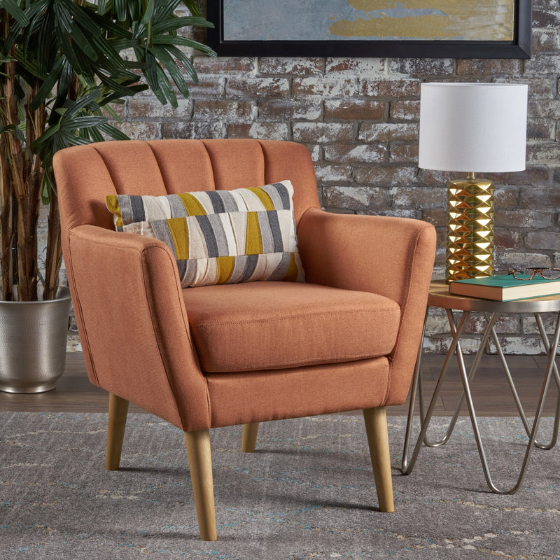 Mid Century Modern Fabric Club Chair - NH254103