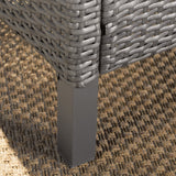 Outdoor Wicker Dining Chairs with Water Resistant Cushions (Set of 2) - NH433203