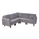 Mid Century Modern Sectional Sofa Set - NH985503