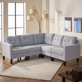 Mid Century Modern Sectional Sofa Set - NH985503