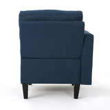 Mid Century Modern 5 Piece Fabric Sectional Sofa - NH506303