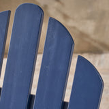 Outdoor Foldable Acacia Wood Adirondack Chair - NH773503