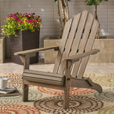 Outdoor Foldable Acacia Wood Adirondack Chair - NH773503