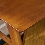Mid Century Wood Desk, Walnut - NH235403
