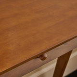 Mid Century Wood Desk, Walnut - NH235403