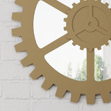 Industrial Gear Wall Mirror - NH835403