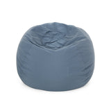 Outdoor Water Resistant 4.5 Bean Bag and 2 Ottoman Pouf Set - NH510803