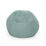 Outdoor Water Resistant 4.5 Bean Bag and 2 Ottoman Pouf Set - NH510803