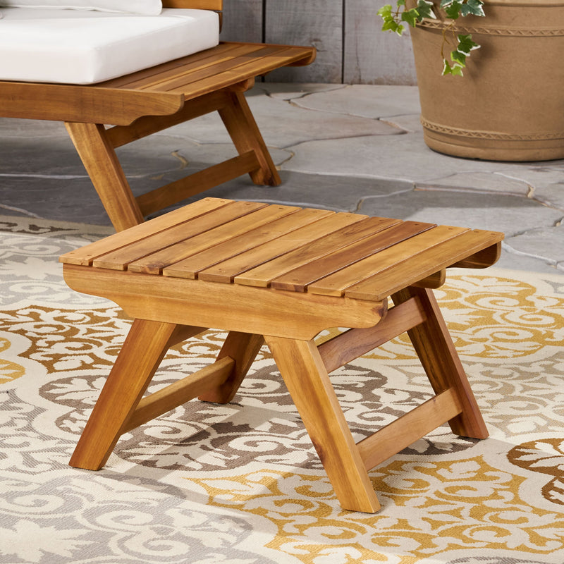 Outdoor Wooden Side Table - NH871903