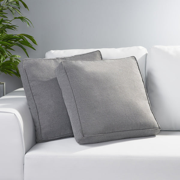 Indoor Square Water Resistant 18" Throw Pillows - NH889703
