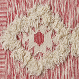 Boho Wool Diamond Patterned Scatter Rug - NH706803