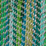 Boho Cotton Area Rug with Metallic Accents - NH616803