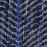 Boho Cotton Area Rug with Metallic Accents - NH616803