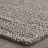 Modern Wool and Viscose Area Rug - NH777803