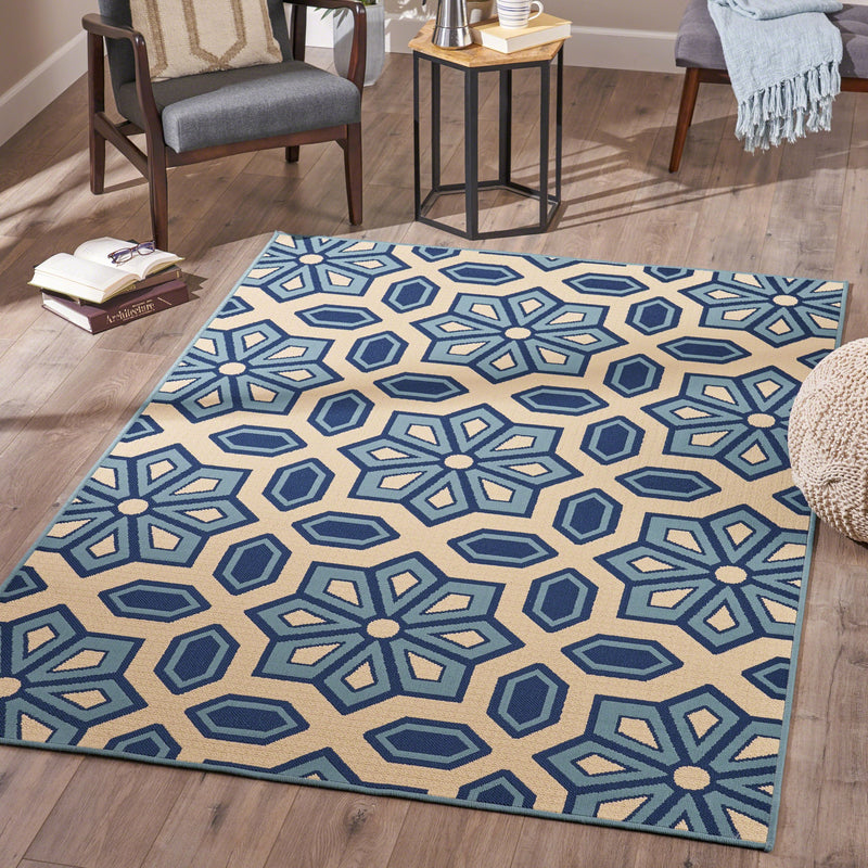 Indoor Geometric Area Rug - NH146503