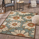 Indoor Floral  Area Rug - NH016503
