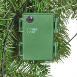 24" Mixed Spruce Warm White LED Artificial Christmas Wreath - NH404703