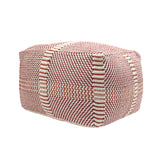 Outdoor Boho Water Resistant 26" Rectangular Ottoman Pouf - NH520803